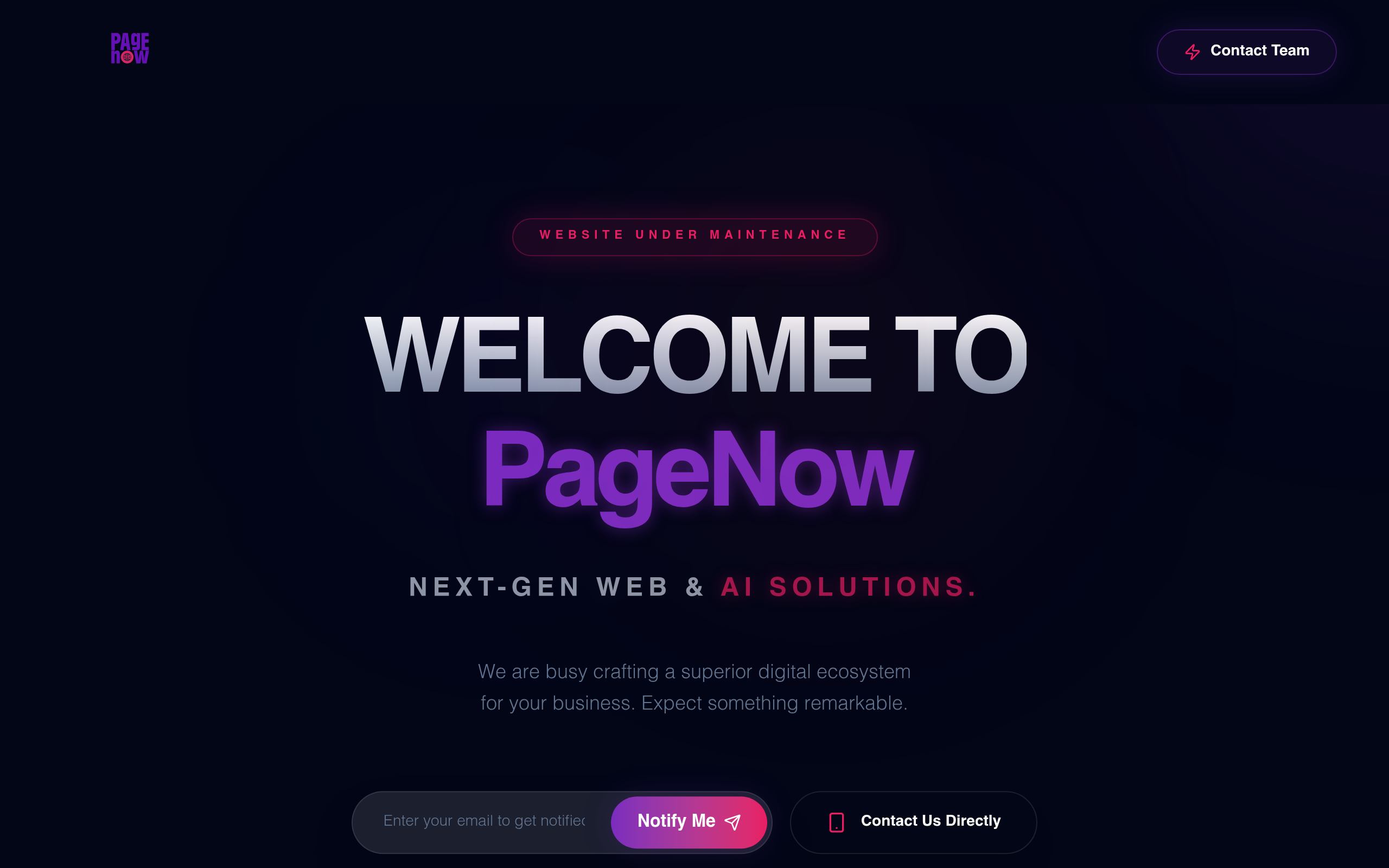 PageNow Digital Solutions - Custom Software Design project built by Muhammed Ajmal P